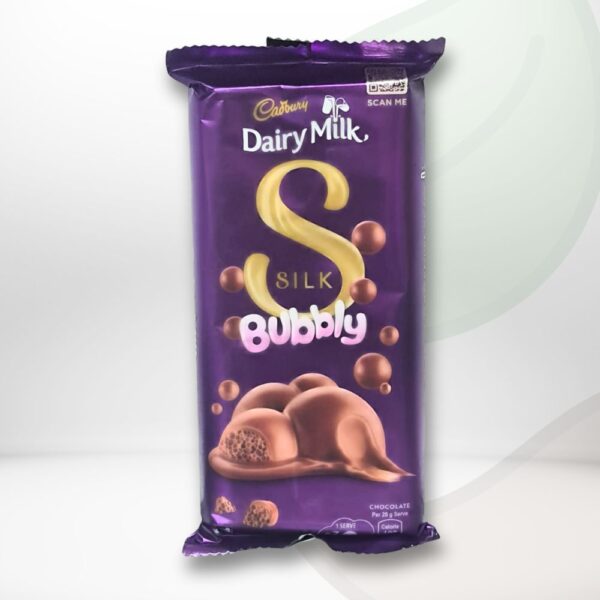 Cadbury Dairy Milk Silk Bubbly Chocolate 350 gm