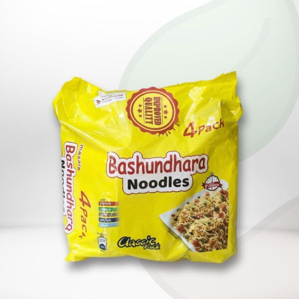 Bashundhara Instant Noodles Masala 4 packets 248 gm