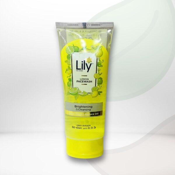 Lily Lemon Facewash Brightening and Cleansing 100 ml