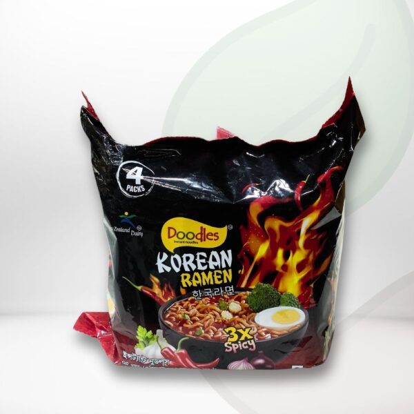 Doodles Korean Ramen 4 Packets 248 gm