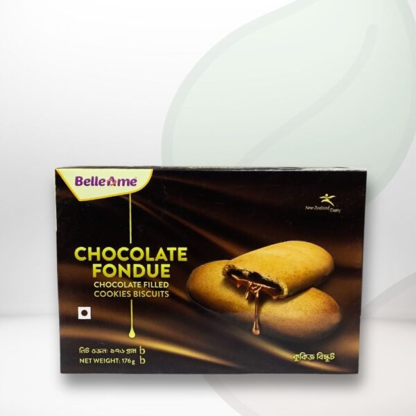 Belle Ame Chocolate Fondue Chocolate Filled Cookies Biscuits 176 gm