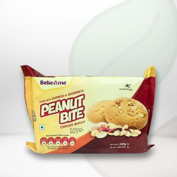 Belle Ame Peanut Bite Cookies Biscuits 240 gm