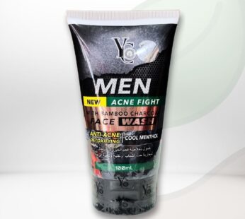 ওয়াইসি মেন নিউ একনে ফাইট উইথ ব্যাম্বু চারকোল ফেসওয়াশ ১০০ মি.লি