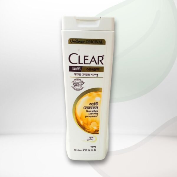 Clear Anti Dandruff Anti Hairfall Shampoo 170 ml