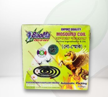 বাওমা নো-স্মোক মশার কয়েল ১০ পিচ